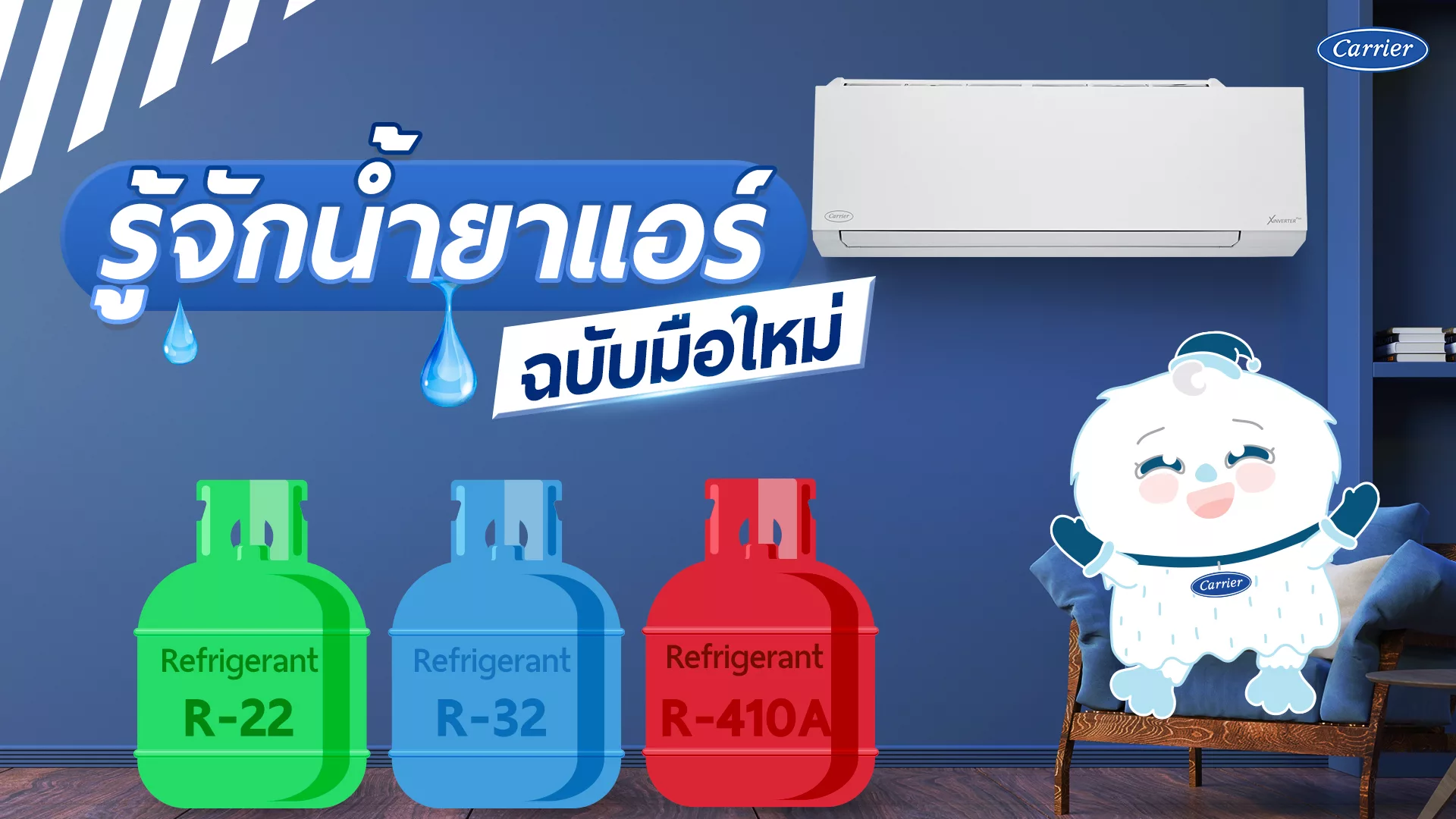 รู้จักน้ำยาแอร์ฉบับมือใหม่